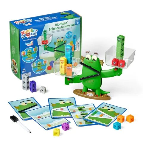 Balance mathématique Numberblocks Blockzee™ – Ensemble d’activités - Jeux éducatifs - Boutique LeoLudo - hand2mind