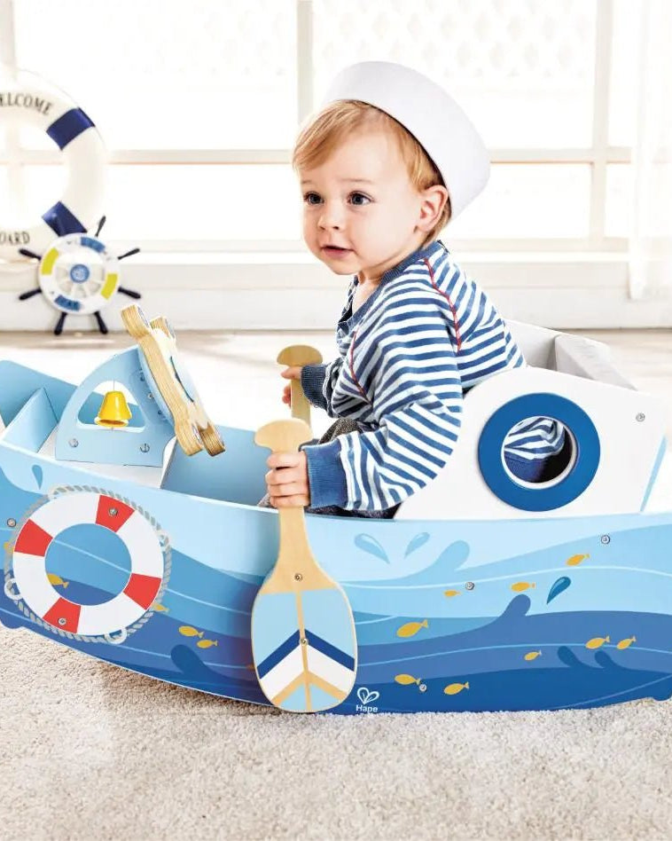 Bateau à bascule du capitaine -Véhicules de jeu- Boutique LeoLudo-Hape