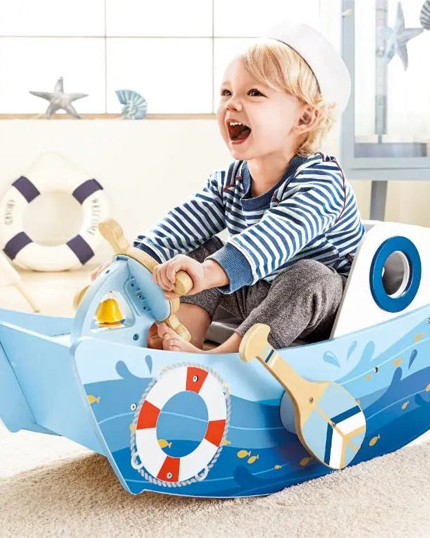 Bateau à bascule du capitaine -Véhicules de jeu- Boutique LeoLudo-Hape