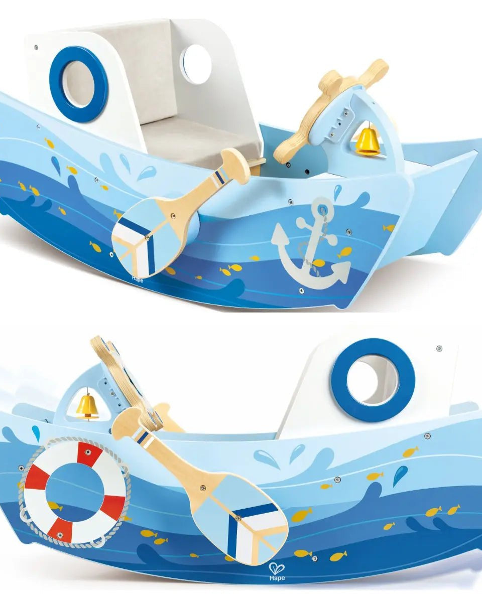 Bateau à bascule du capitaine -Véhicules de jeu- Boutique LeoLudo-Hape