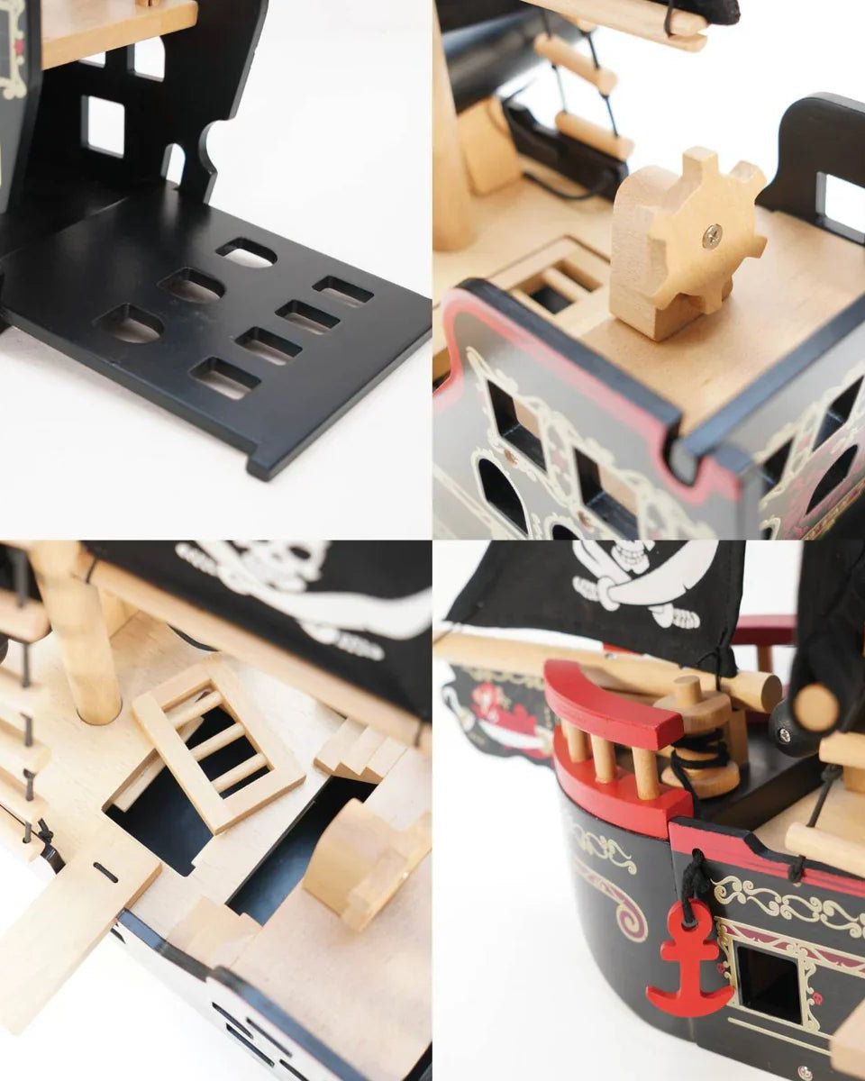 Bateau Pirate Barberousse - Véhicules de jeu - Boutique LeoLudo - Le Toy Van