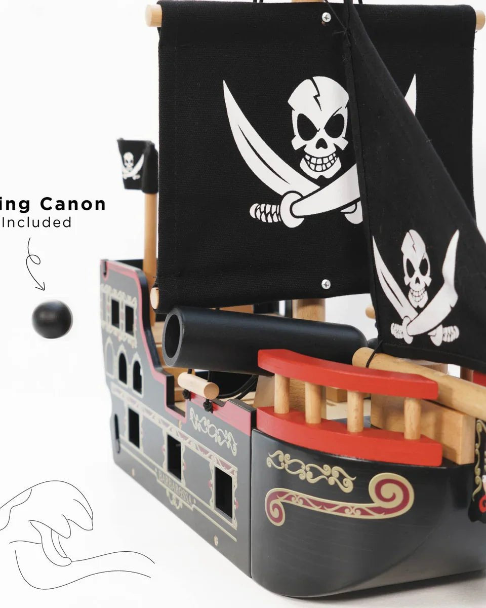 Bateau Pirate Barberousse - Véhicules de jeu - Boutique LeoLudo - Le Toy Van