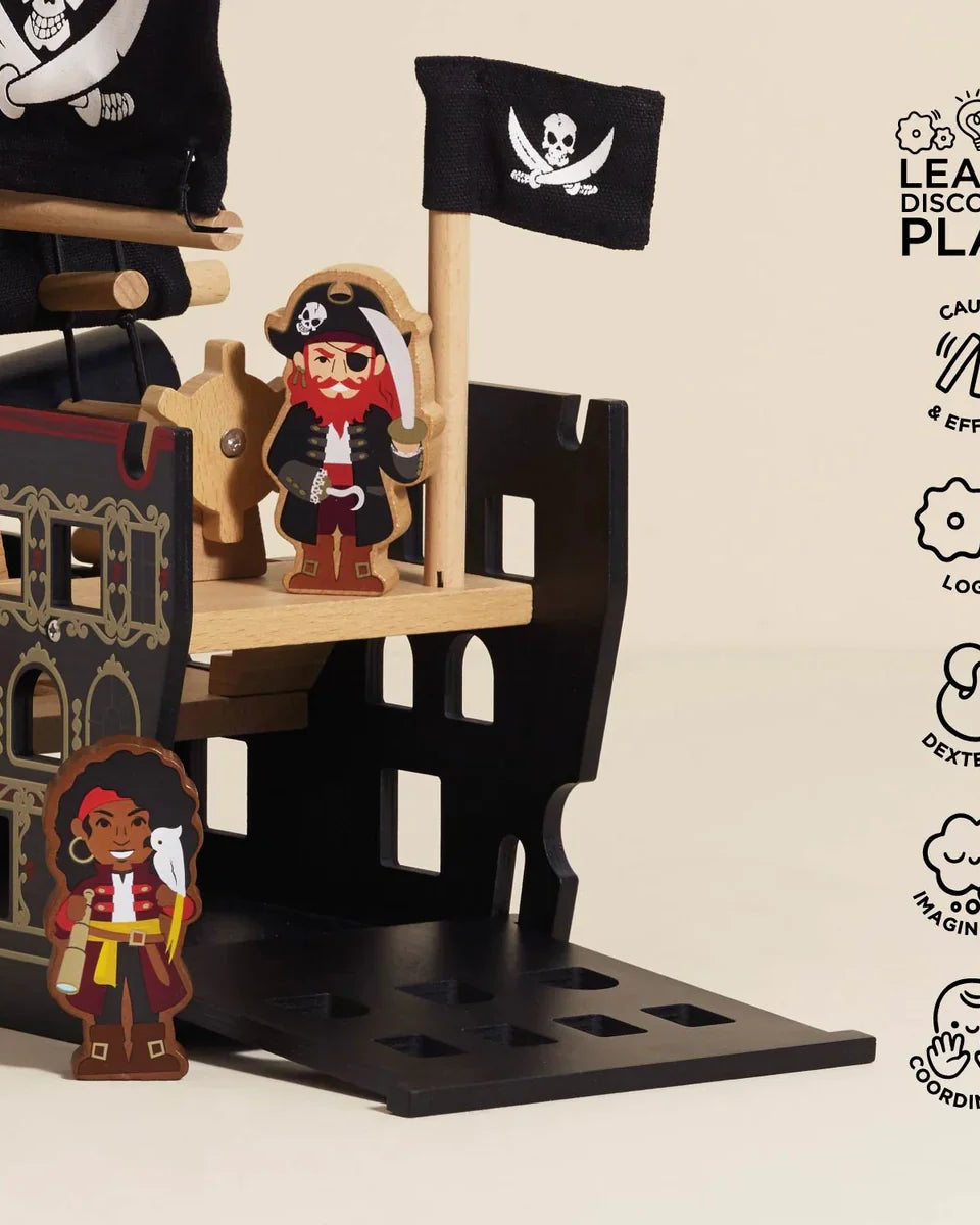 Bateau Pirate Barberousse - Véhicules de jeu - Boutique LeoLudo - Le Toy Van