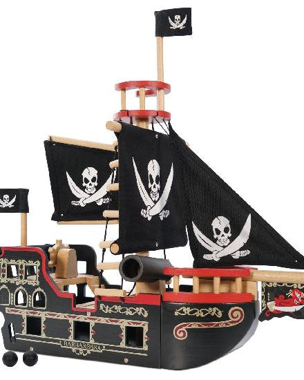 Bateau Pirate Barberousse - Véhicules de jeu - Boutique LeoLudo - Le Toy Van