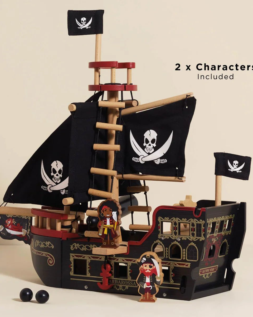 Bateau Pirate Barberousse - Véhicules de jeu - Boutique LeoLudo - Le Toy Van