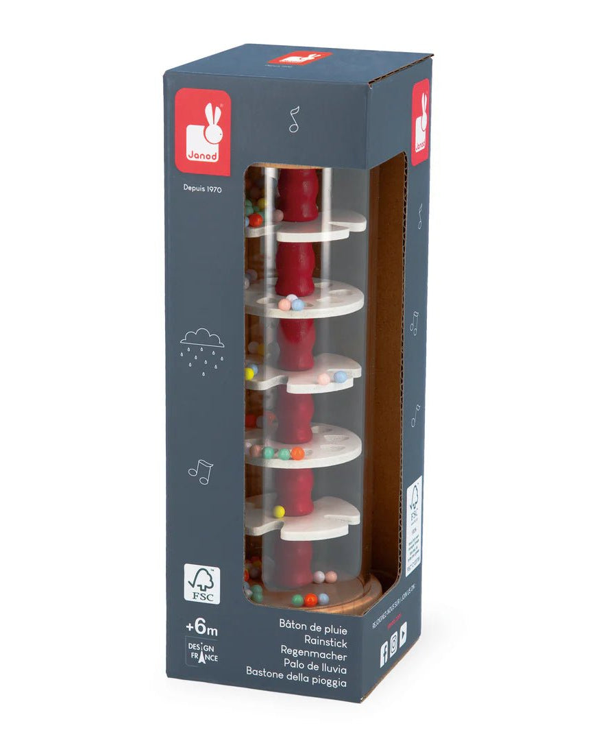 Baton de pluie en bois Confetti - Jouets d'éveil - Boutique LeoLudo - Janod
