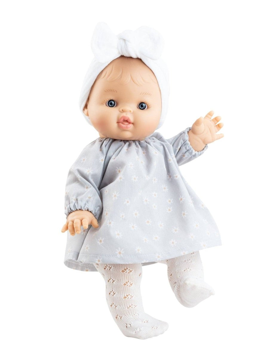 Bébé Gordis - Raky avec blouse fleurie et bandeau - Paola Reina -Poupées- Boutique LeoLudo-Paola Reina