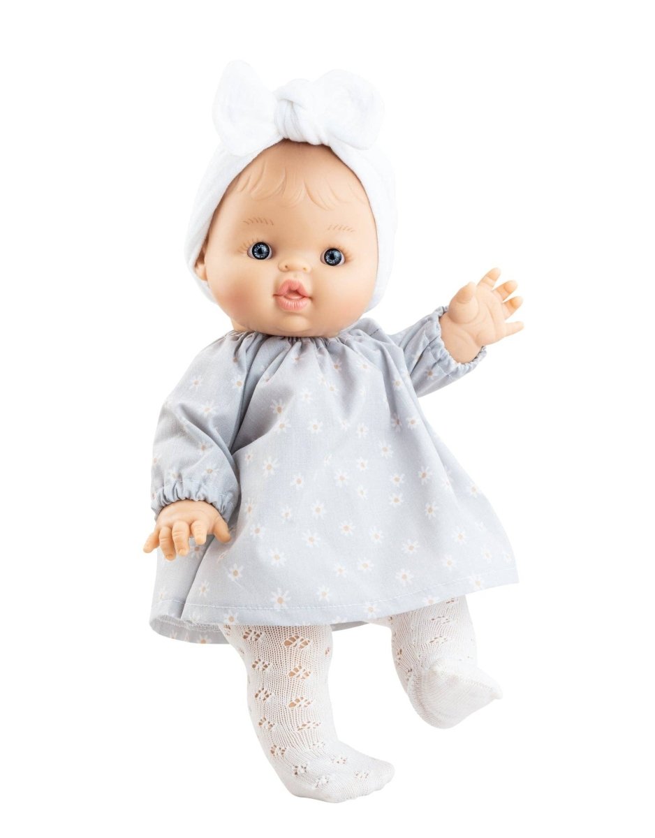 Bébé Gordis - Raky avec blouse fleurie et bandeau - Paola Reina -Poupées- Boutique LeoLudo-Paola Reina