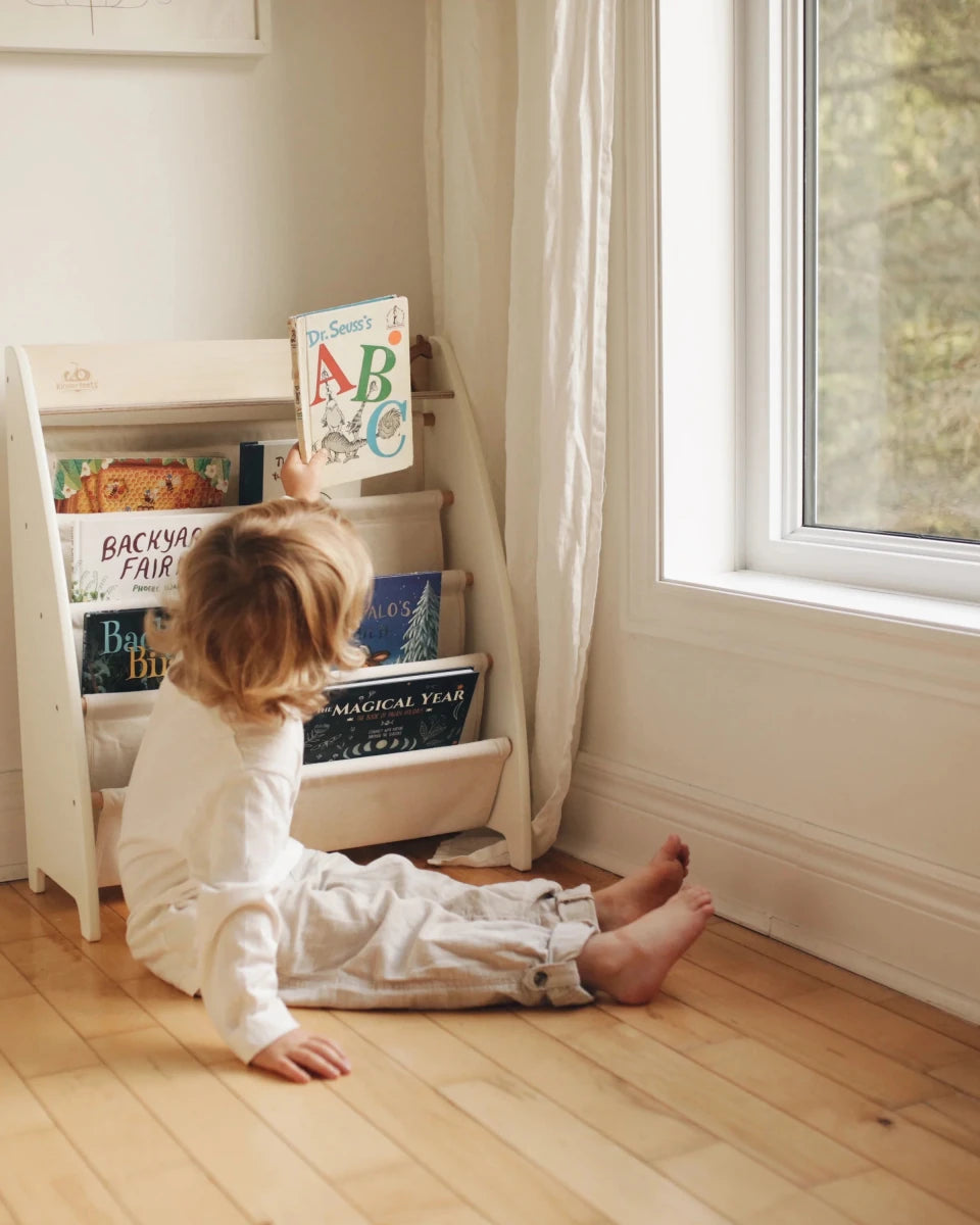 Bibliothèque Sling montessori en bois – Kinderfeets - Meubles - Boutique LeoLudo - Kinderfeets