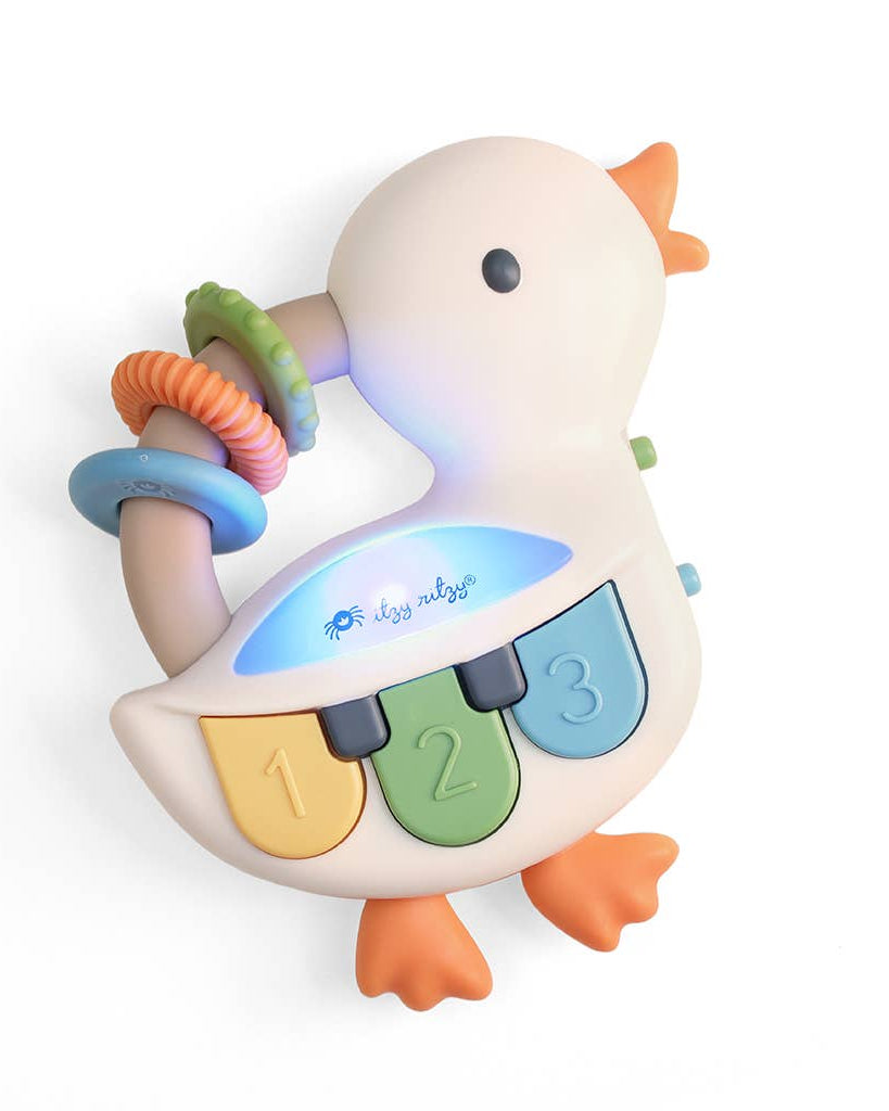 Bitzy Tunes™ – Piano musical interactif lumineux -Jouets d'éveil- Boutique LeoLudo-Itzy Ritzy Canada