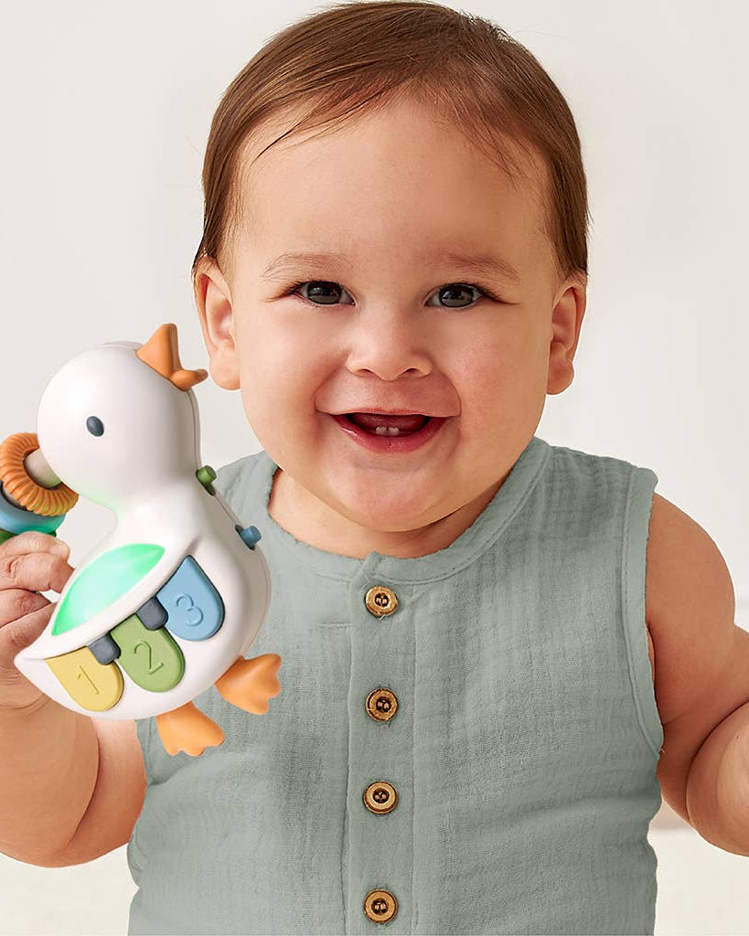 Bitzy Tunes™ – Piano musical interactif lumineux -Jouets d'éveil- Boutique LeoLudo-Itzy Ritzy Canada