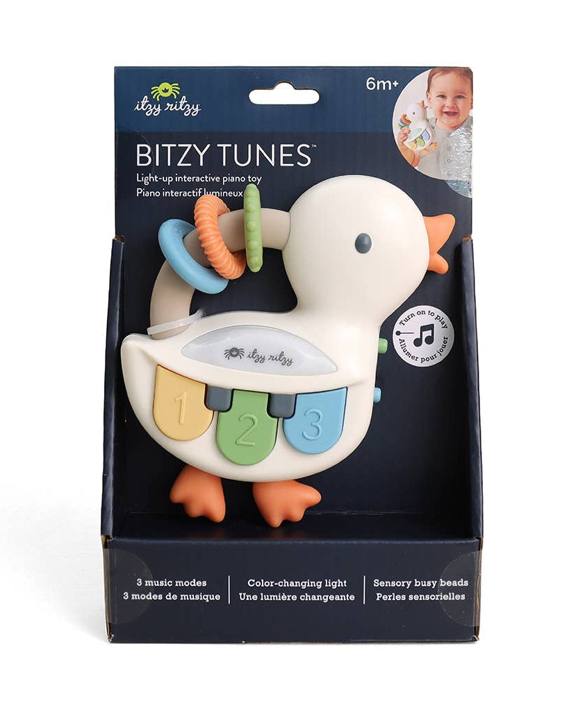 Bitzy Tunes™ – Piano musical interactif lumineux -Jouets d'éveil- Boutique LeoLudo-Itzy Ritzy Canada