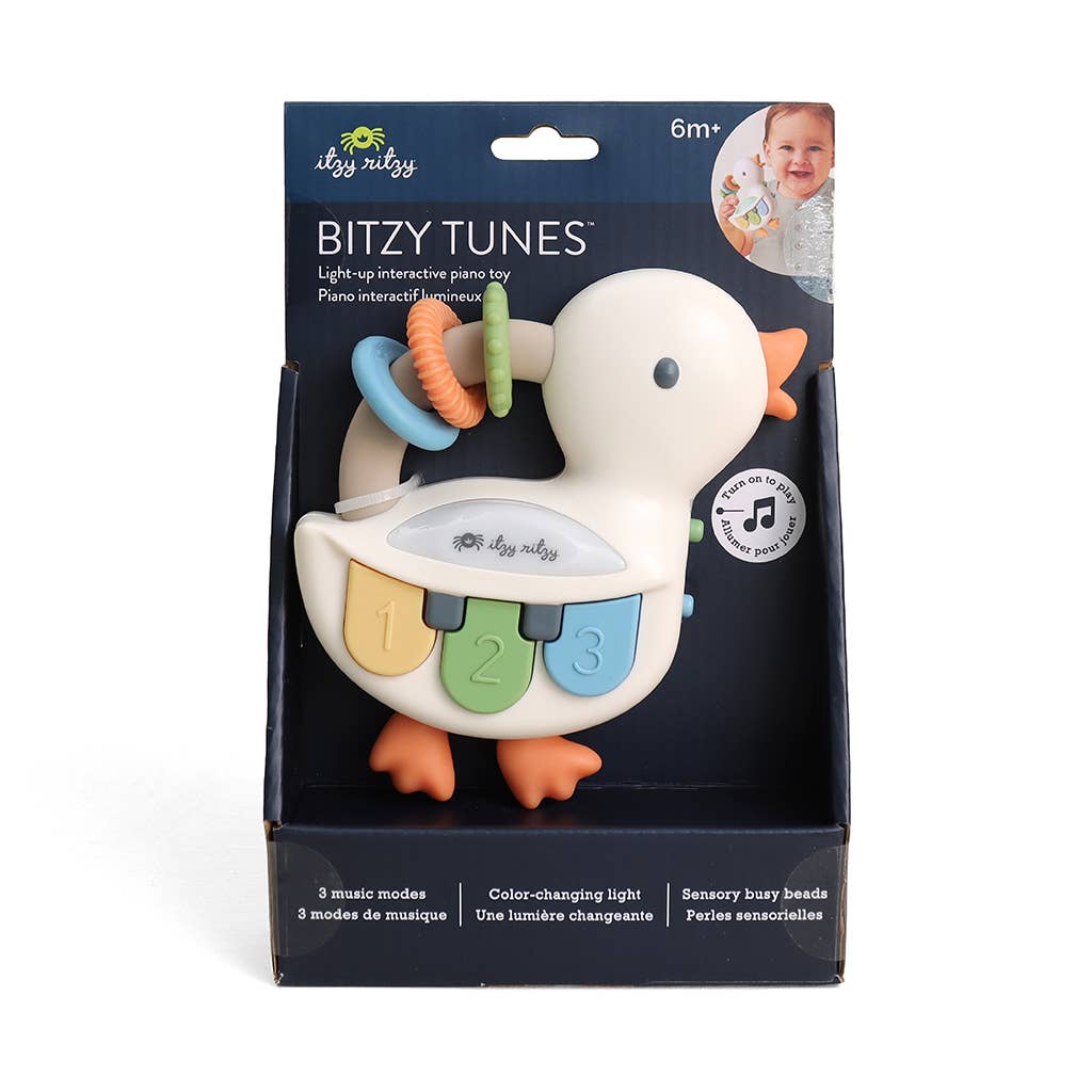 Bitzy Tunes™ – Piano musical interactif lumineux -Jouets d'éveil- Boutique LeoLudo-Itzy Ritzy Canada