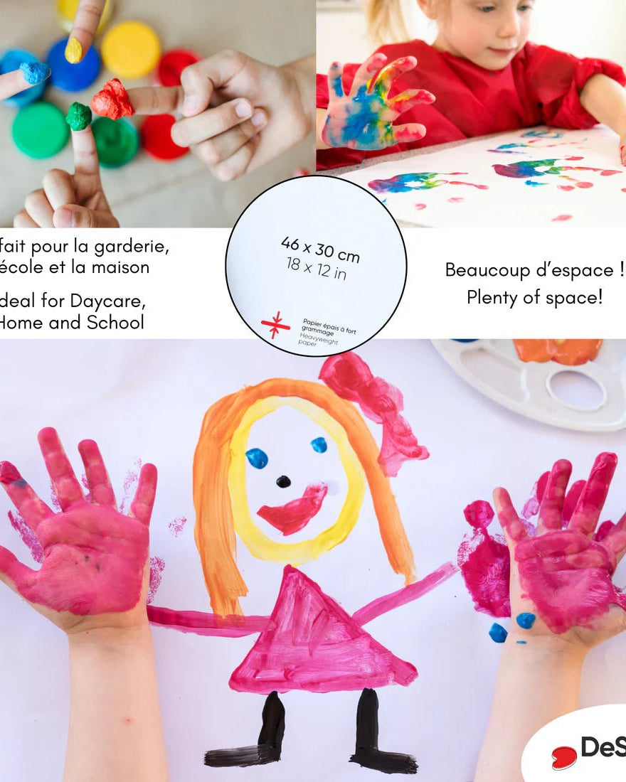 Bloc à peinture à doigt pour enfants - Art & bricolage - Boutique LeoLudo - DeSerres
