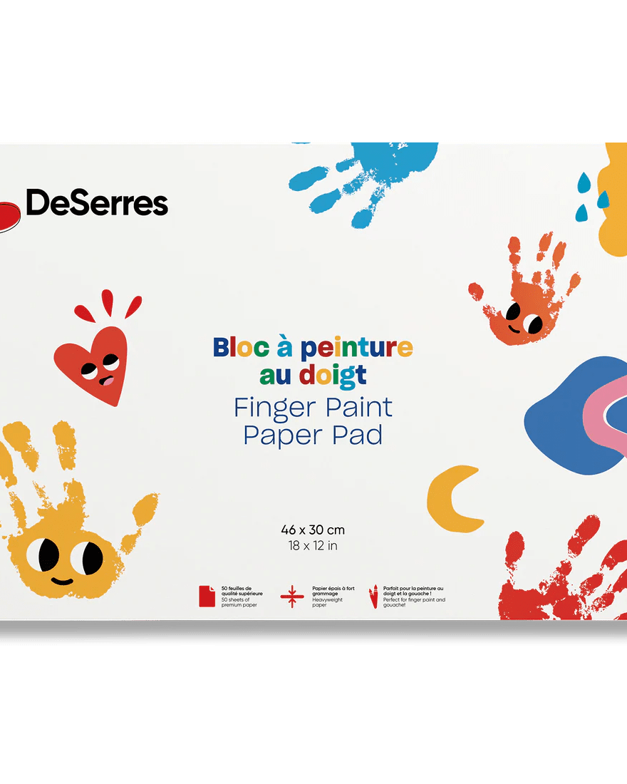 Bloc à peinture à doigt pour enfants - Art & bricolage - Boutique LeoLudo - DeSerres