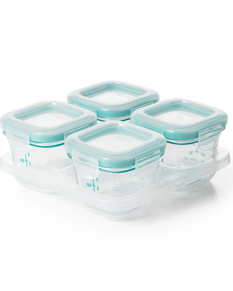 Blocs de congélation en verre 4oz - Alimentation & repas - Boutique LeoLudo - Oxo Tot
