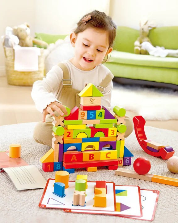 Blocs évolutifs Grow - with - Me – Hape - Jeux de construction - Boutique LeoLudo - Hape