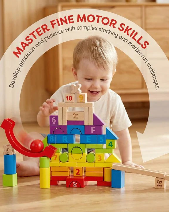 Blocs évolutifs Grow - with - Me – Hape - Jeux de construction - Boutique LeoLudo - Hape