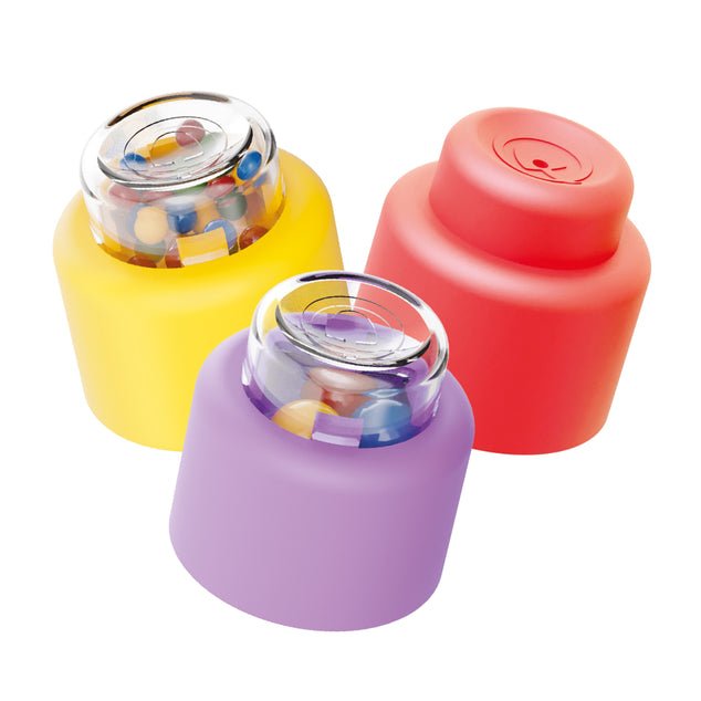 Blocs sensoriels sonores Momy Soft Happy Sound – 18 pièces - Jeux de construction - Boutique LeoLudo - Quercetti