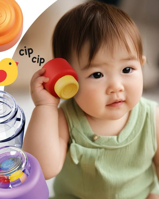 Blocs sensoriels souples Momy Soft - Jeux de construction - Boutique LeoLudo - Quercetti