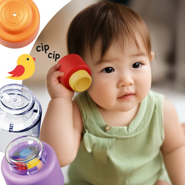 Blocs sensoriels souples Momy Soft - Jeux de construction - Boutique LeoLudo - Quercetti