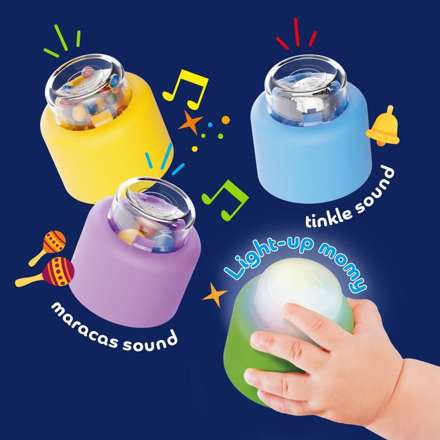 Blocs sensoriels souples Momy Soft - Jeux de construction - Boutique LeoLudo - Quercetti