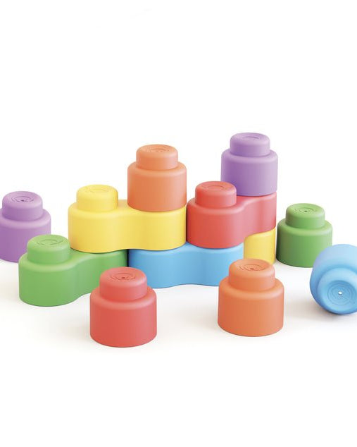 Blocs souples Momy Soft – 12 pièces - Jeux de construction - Boutique LeoLudo - Quercetti
