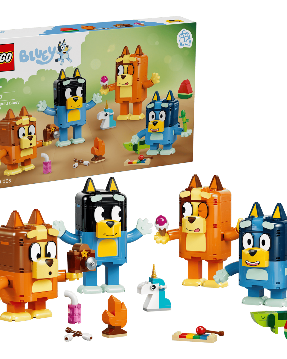 Bluey - Famille à construire (466 pcs.) – LEGO® -Ensembles de jeu- Boutique LeoLudo-LEGO