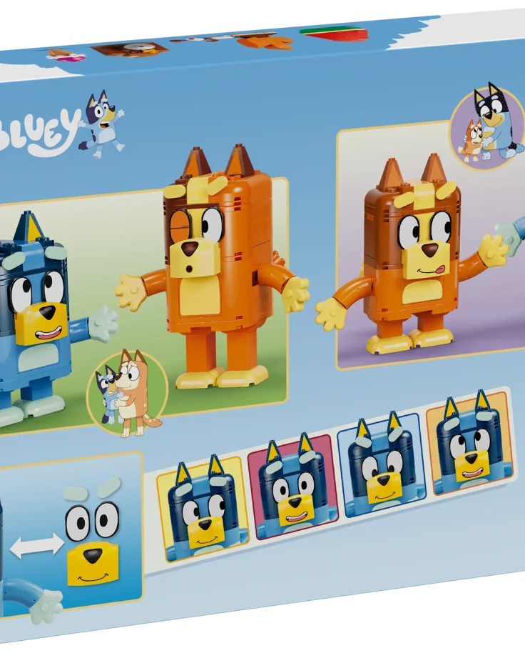 Bluey - Famille à construire (466 pcs.) – LEGO® -Ensembles de jeu- Boutique LeoLudo-LEGO