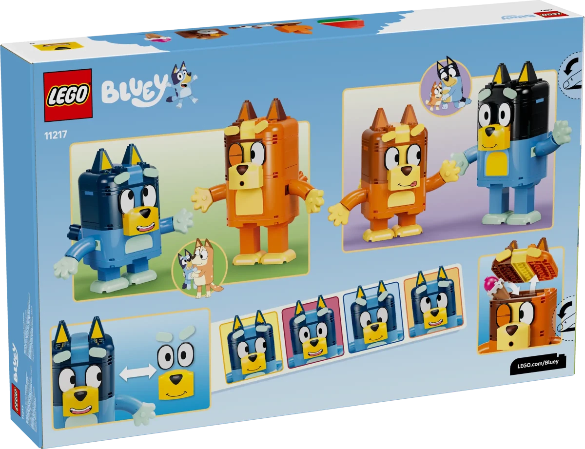Bluey - Famille à construire (466 pcs.) – LEGO® -Ensembles de jeu- Boutique LeoLudo-LEGO