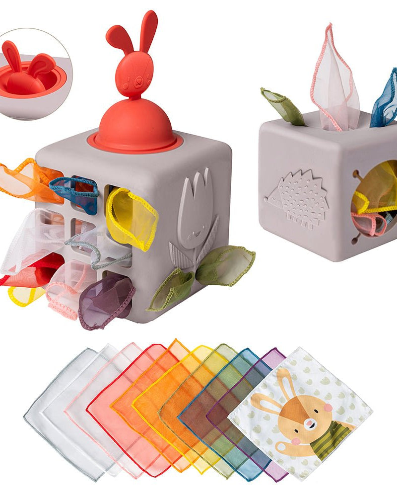 Boîte à mouchoirs pop-up -Jouets d'éveil- Boutique LeoLudo-Taf Toys