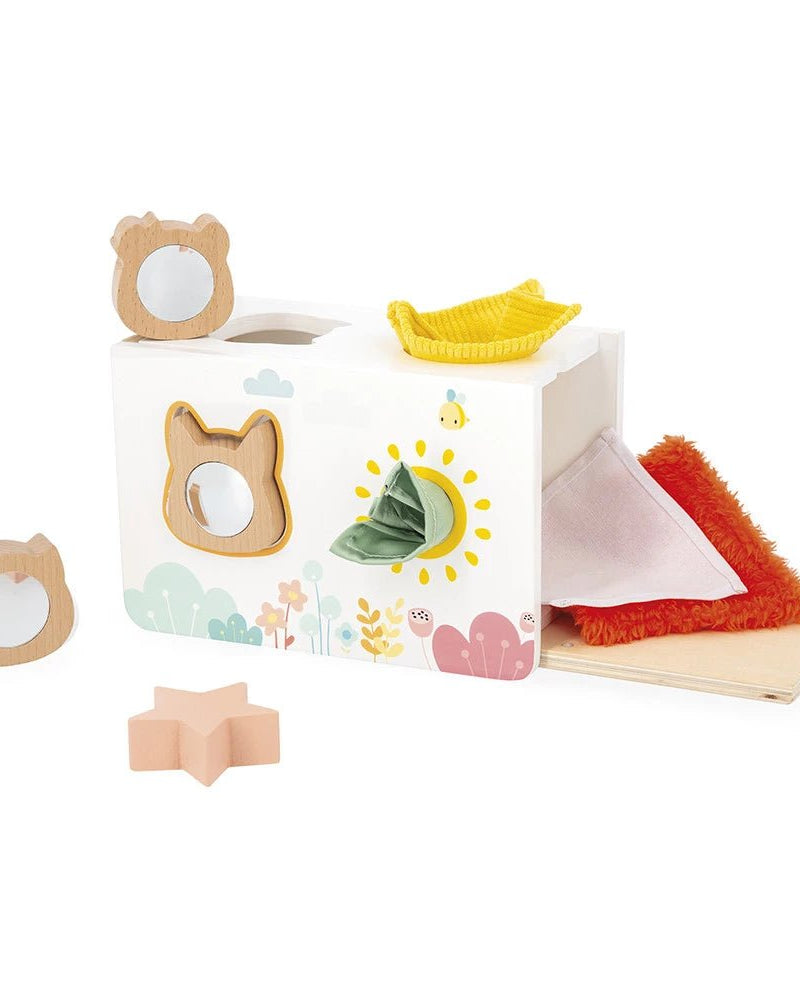 Boîte à mouchoirs sensorielle Pure - Jouets d'éveil - Boutique LeoLudo - Janod