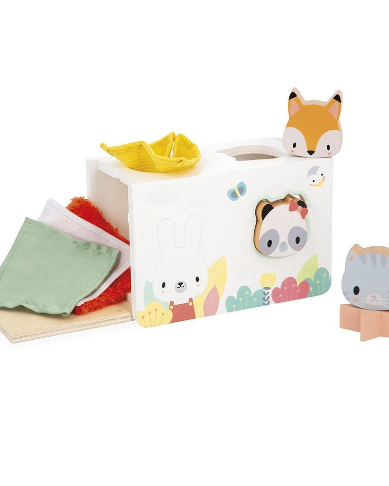Boîte à mouchoirs sensorielle Pure - Jouets d'éveil - Boutique LeoLudo - Janod