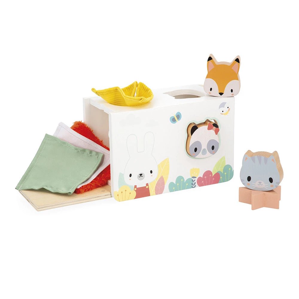 Boîte à mouchoirs sensorielle Pure - Jouets d'éveil - Boutique LeoLudo - Janod