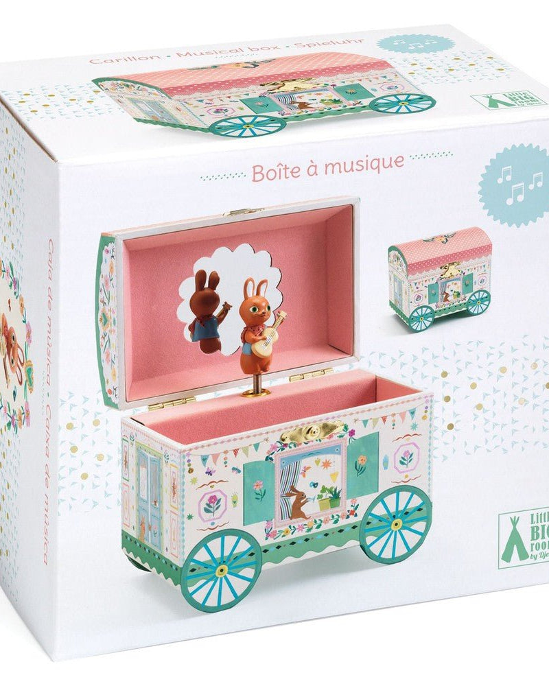 Boite à musique - Roulotte enchantée - Boîtes à musique - Boutique LeoLudo - Djeco