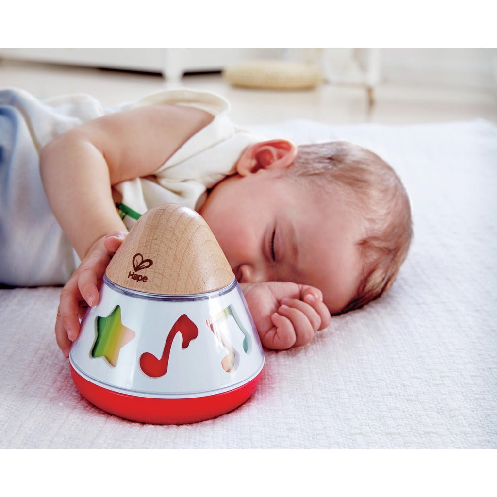 Boîte à musique tournante en bois - Jouets d'éveil - Boutique LeoLudo - Hape