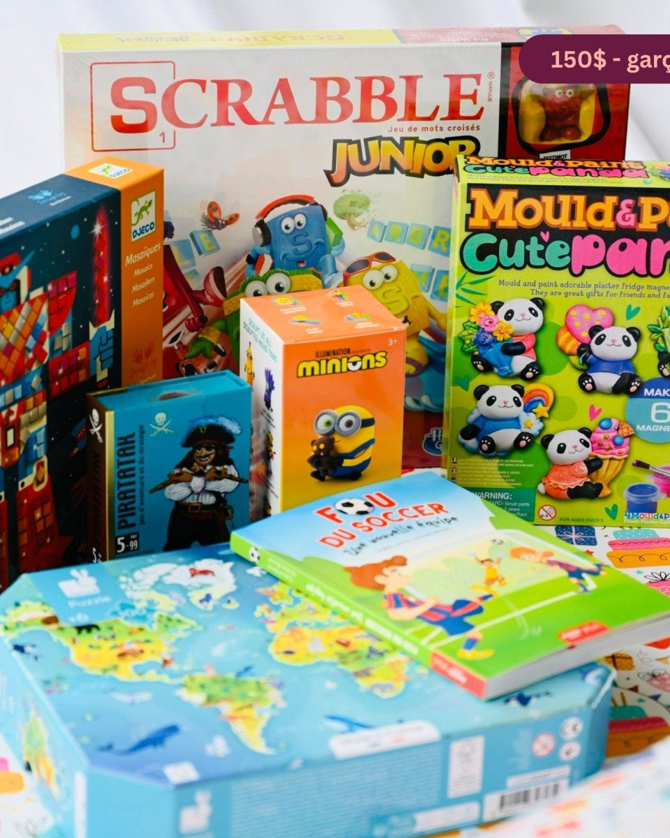 Boîte cadeaux d'anniversaire 5-7 ans -Ensembles cadeaux- Boutique LeoLudo-LeoLudo