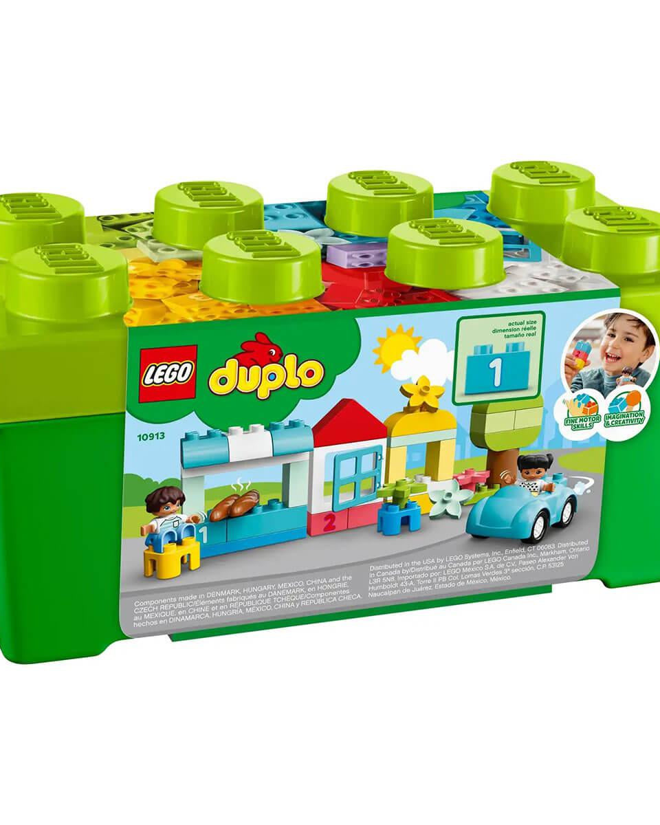Boîte de briques LEGO Duplo (65 pcs. + 2 figurines) - Jeux de construction - Boutique LeoLudo - LEGO