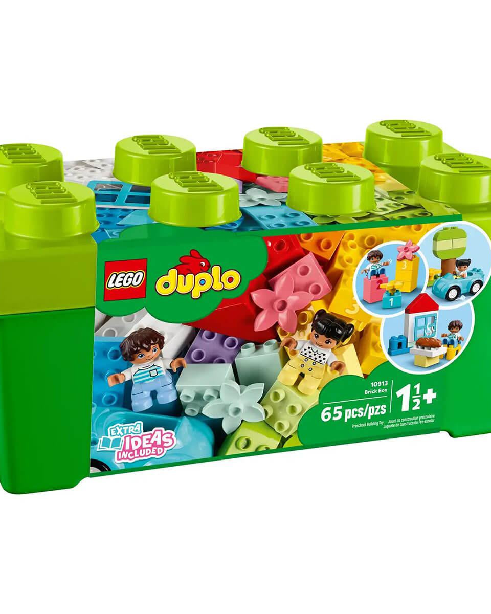 Boîte de briques LEGO Duplo (65 pcs. + 2 figurines) - Jeux de construction - Boutique LeoLudo - LEGO
