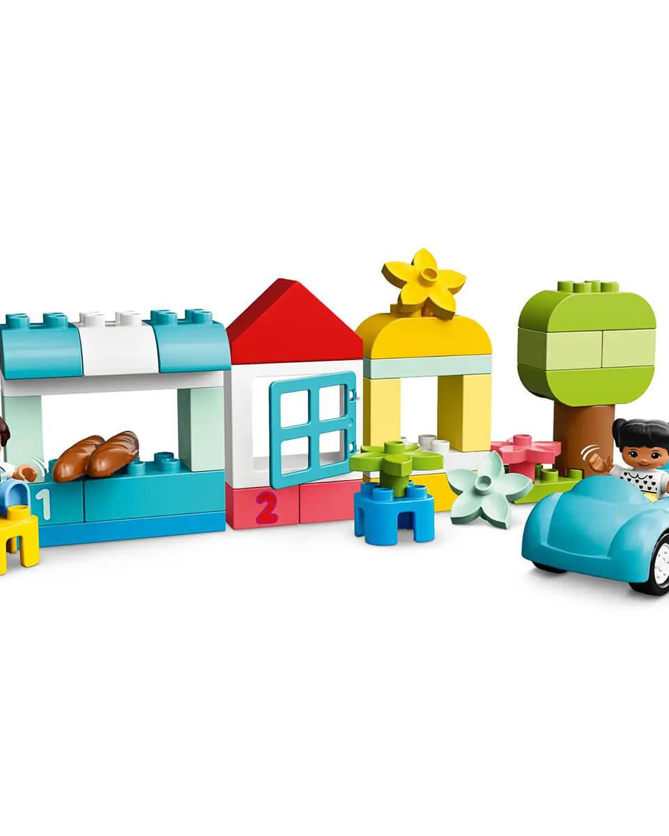 Boîte de briques LEGO Duplo (65 pcs. + 2 figurines) - Jeux de construction - Boutique LeoLudo - LEGO