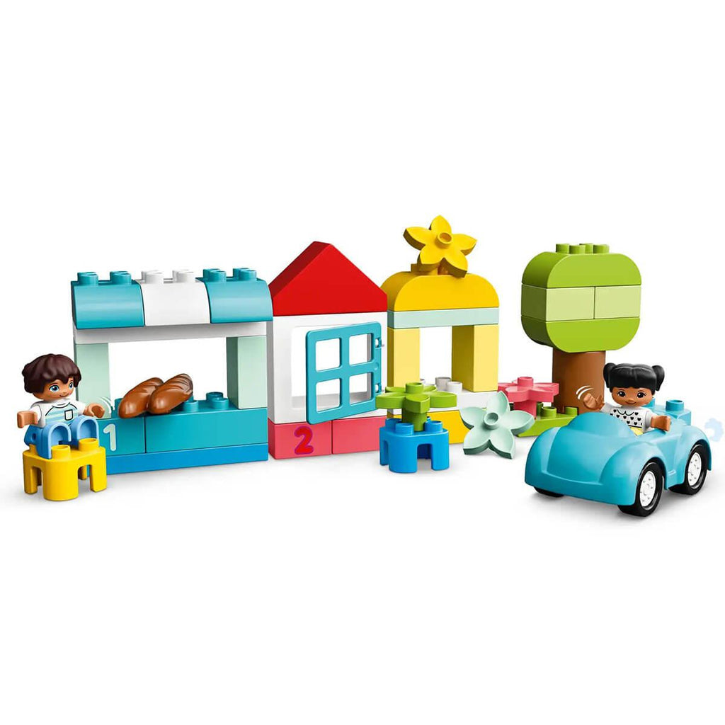Boîte de briques LEGO Duplo (65 pcs. + 2 figurines)-LEGO-Boutique LeoLudo
