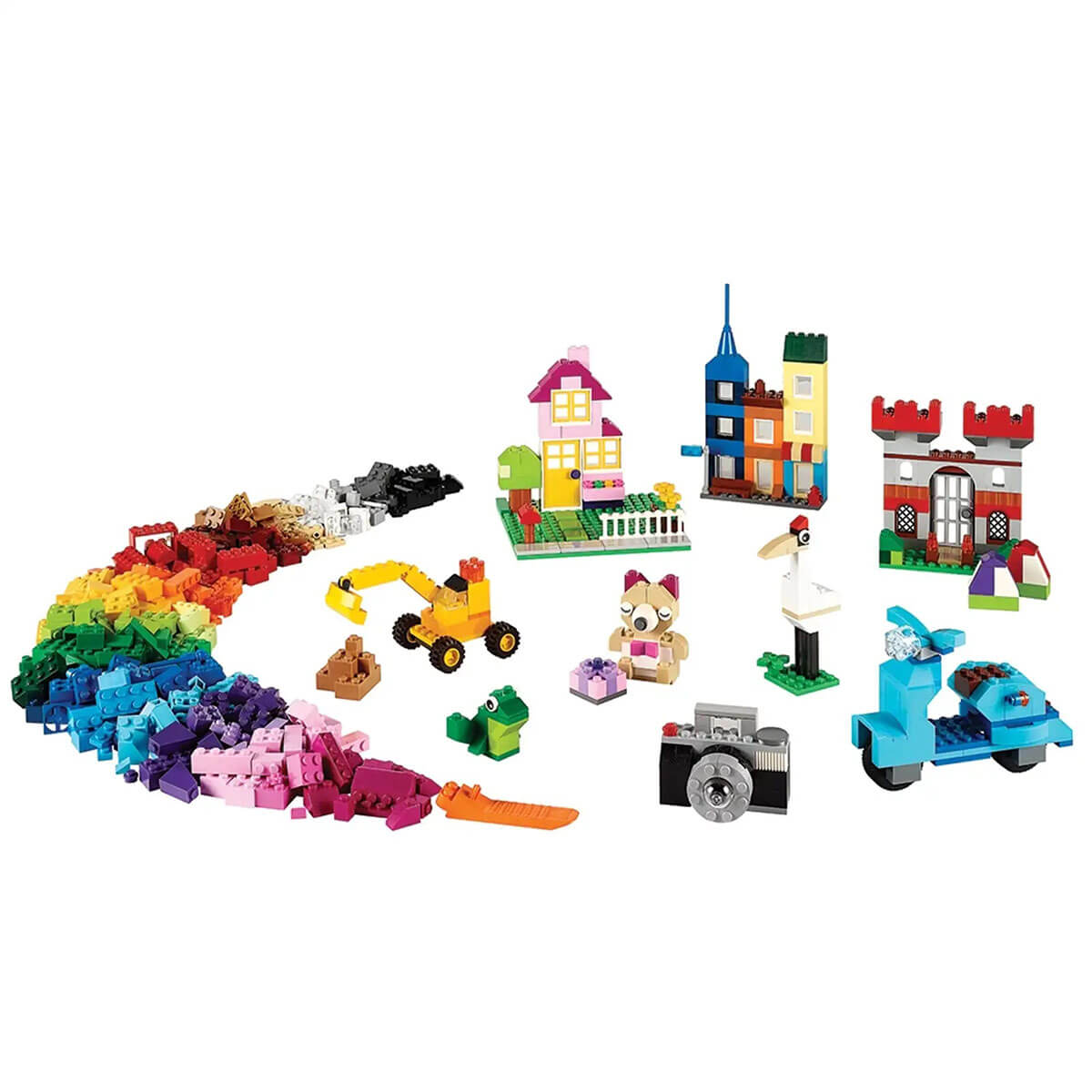Boîte de briques LEGO Large Creative (790 pcs.) - Jeux de construction - Boutique LeoLudo - LEGO