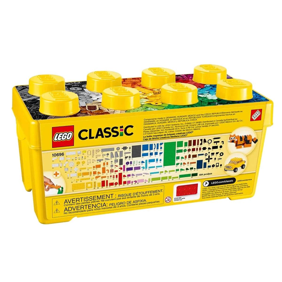 Boîte de briques LEGO Medium Creative (484 pcs.) - Jeux de construction - Boutique LeoLudo - LEGO