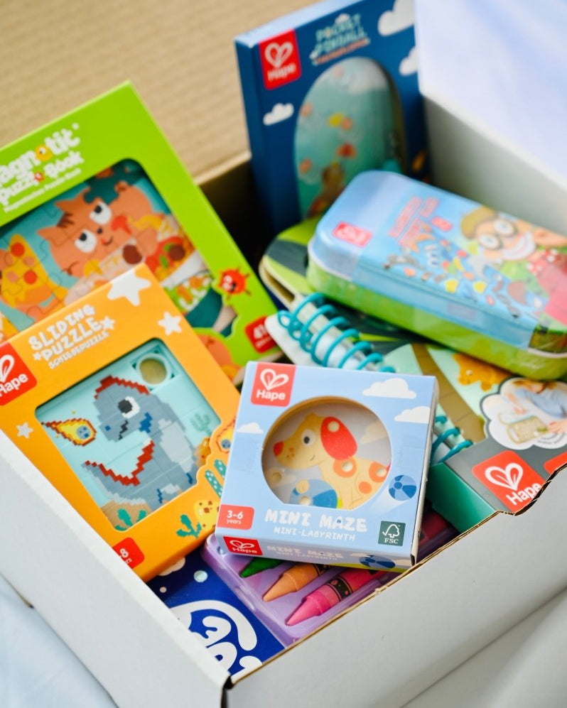 Boîte voyage 3-7 ans – Activités sans écran -Jeux magnétiques- Boutique LeoLudo-Hape