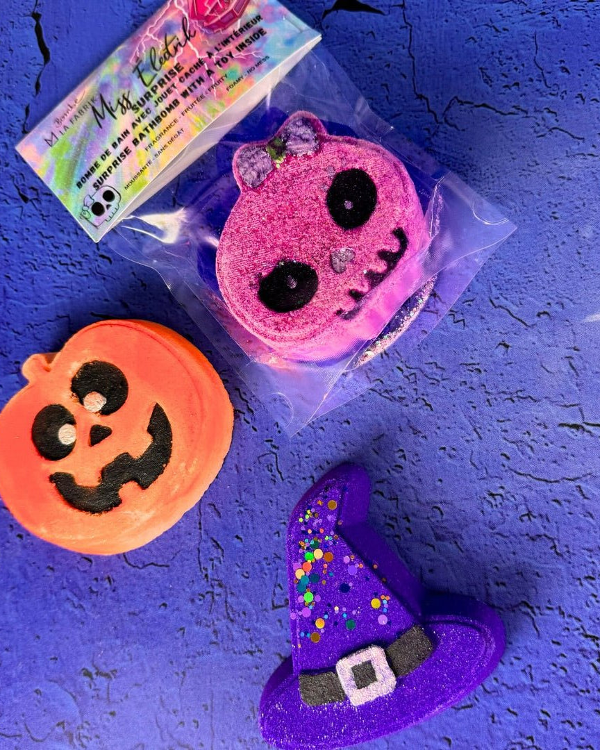 Bombe de bain d'Halloween -Pour le bain- Boutique LeoLudo-La Fabrik
