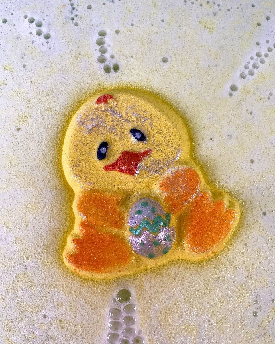 Bombe de bain surprise - Poussin chasseur - Pour le bain - Boutique LeoLudo - La Fabrik
