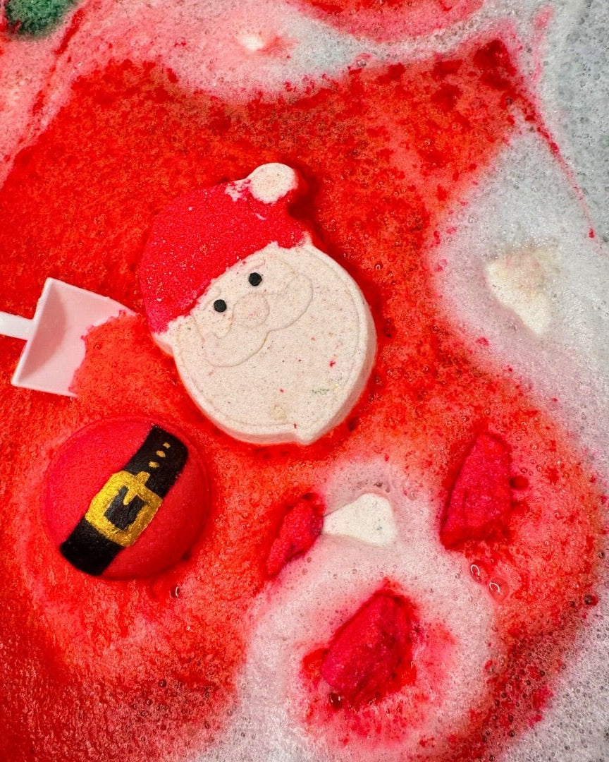 Bombe + poudre de bain - Potion du Papa Noël - Pour le bain - Boutique LeoLudo - La Fabrik