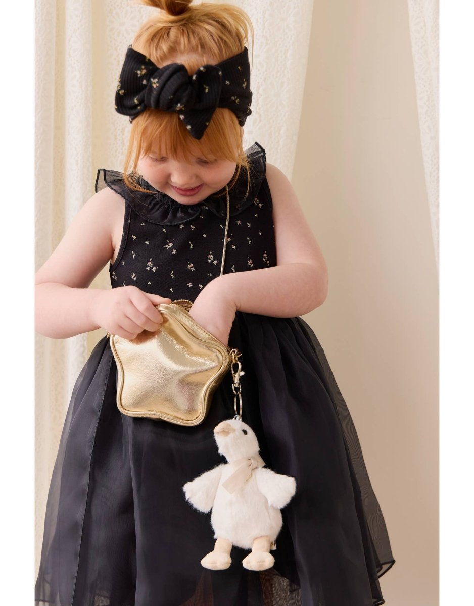 Breloque pour sac - Rose le canard avec boucle - Snuggle Bunnies - Peluches - Boutique LeoLudo - Snuggle Bunnies