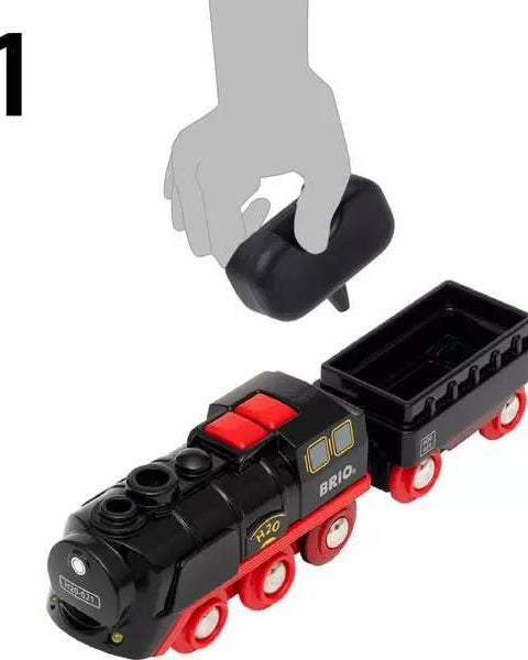 BRIO Train à vapeur de Noël (26 pcs) -Jeux de construction- Boutique LeoLudo-Brio