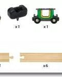 BRIO Train à vapeur de Noël (26 pcs) -Jeux de construction- Boutique LeoLudo-Brio